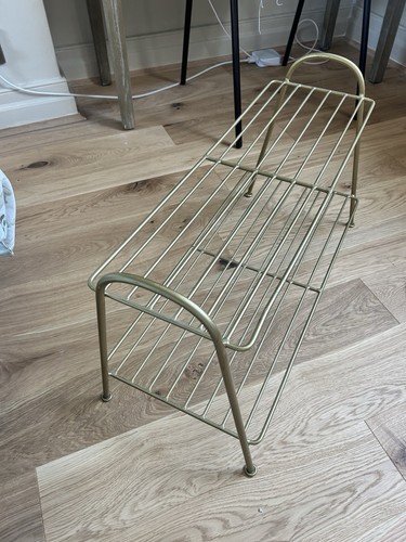 Gold double shoe rack - ,, graham
