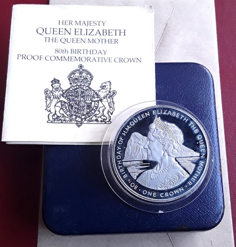 1980 gibraltar one crown - 1980,