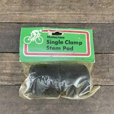 Vintage Motocross Single Clamp Stem Pad BMX Bike NOS New 70s 80s Fits Wald