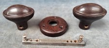 Reclaimed brown oval - brown,