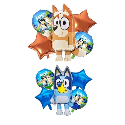 10pcs bluey and bingo - 10pcs, foil