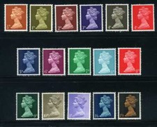 Great Britain UK NEVER HINGED 1967-70 Machin Pre Decimal Set UMM MNH