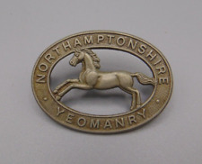 NORTHAMPTONSHIRE YEOMANRY CAP BADGE