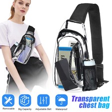 Clear PVC Sling Bag