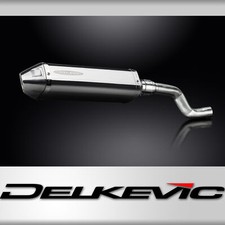 Yamaha XT500 TT500 1977-1989 320mm Tri-Oval Stainless Exhaust Silencer Can Kit