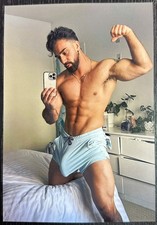 Nude Frontal Male Model Photo