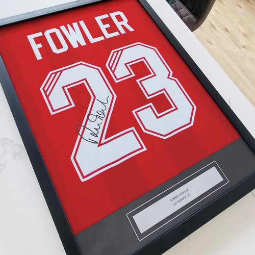 Robbie fowler signed print - robbie, #23