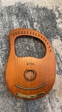 16 String Lyre Harp Wooden Musical Instrument