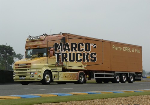 Truck photo scania t143 box - truck,