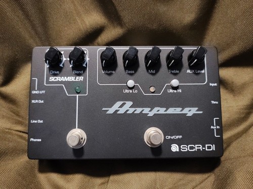 Ampeg scr bass - bass, preamp
