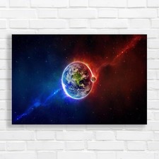 Cosmic Encounter Earth Canvas