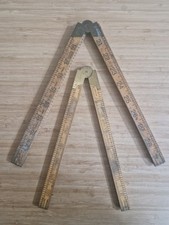2 Vintage Wooden Folding