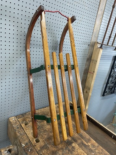 Vintage german wooden - vintage, snow