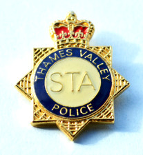 Thames Valley Police TVP TRAFFIC BRANCH STA Enamel Tie/Lapel Pin Badge