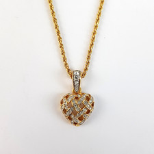 Swarovski Woven Style Heart