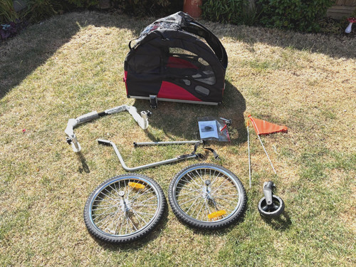 Large size pet dog bicycle - size,