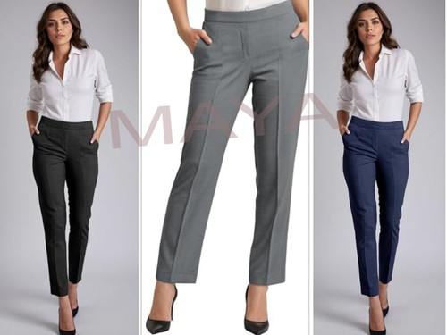 Women office trousers formal - women's,