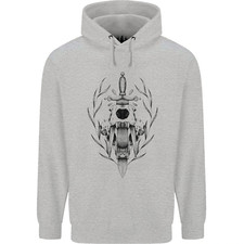 Sabre Tooth Tiger Skull Sword