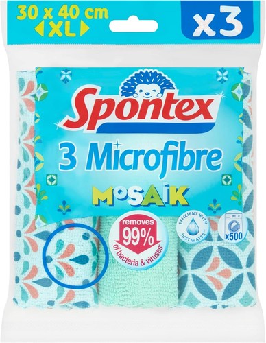 Spontex mosaik microfibre - spontex, 3