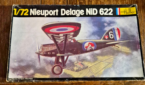 Heller nieuport delage - 1/72, nieuport‑delage