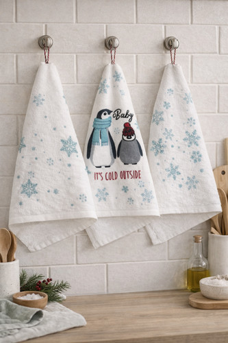 Christmas tea towels pack - christmas,
