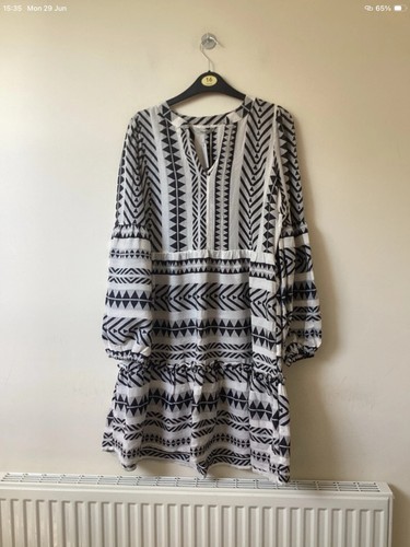 George asda black and - at, white