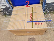 COMMERCIAL FRIDGE FREEZER WIRE SHELVES FOR FOSTER WILLIAMS GASTRONORM 65x53 Cm