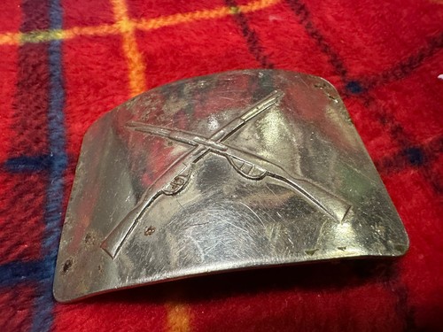 Military belt buckle - ,