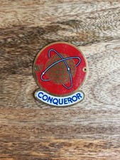 Conqueror Head Badge / Vintage Bicycle Head Badge