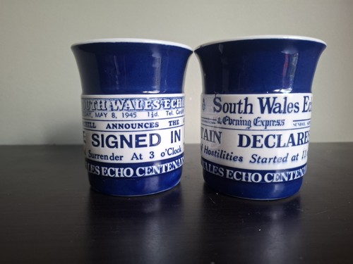 Two rumney pottery south wales - pottery,
