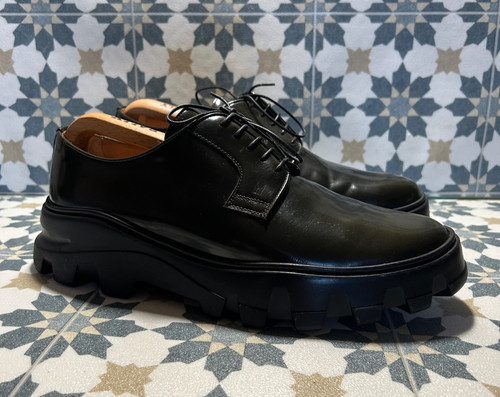 Moreschi chunky derby shoes - chunky,