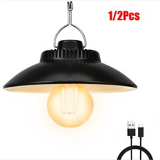 Camping Light LED Tent Lantern Light Hanging Lamp Rechargeable Outdoor Retro NEW