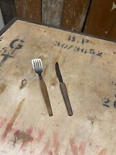 Rostfrei Solingen Knife With Spatula Wooden Handle Serving Utensils Cutlery