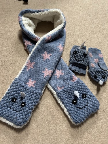 Girls fatface narwhal scarf - fatface,