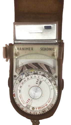 Hanimex sekonic light meter - meter, in