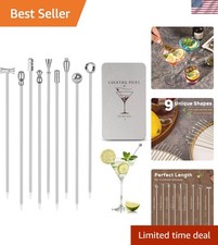 Metal Martini Cocktail Picks 9