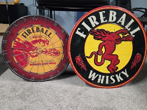 Fireball whisky flaming - whisky, dragon