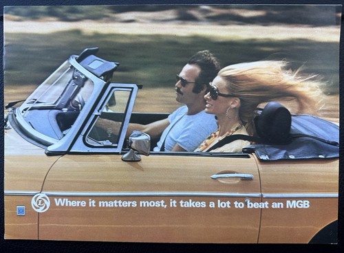 Mgb roadster brochure 1976 - brochure,
