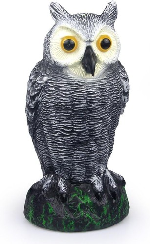 Large realistic owl decoy - realistic,