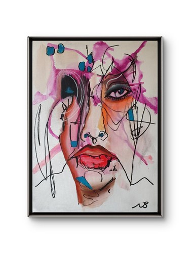 Original acrylic painting - original,