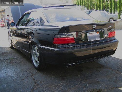 Red smoked taillights for bmw - smoked,