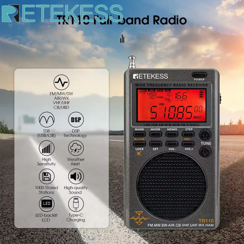 Full band portable digital - band,