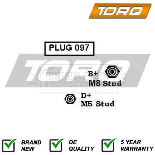 Alternator torq fits peugeot - torq,