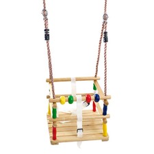 Wooden baby swing seat - baby,