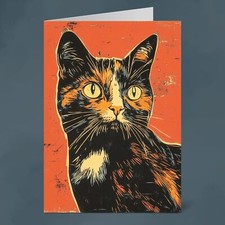 Tortoiseshell cat - 126mm x