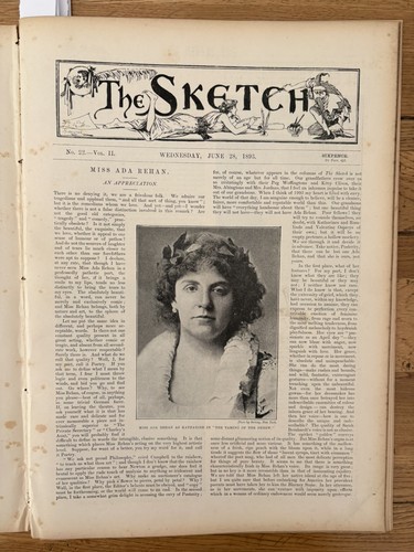 The sketch june 1893 - sketch,