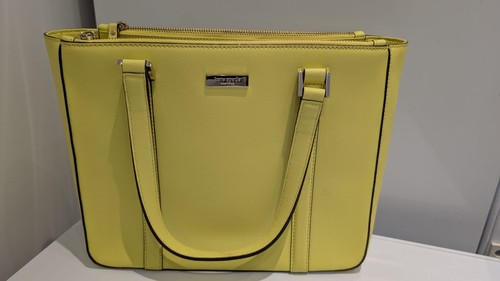 Kate spade yellow leather - spade,