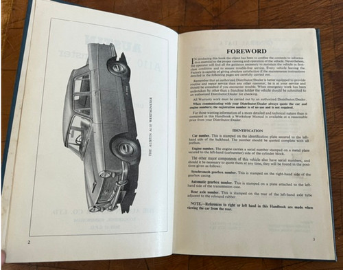 Vintage austin a110 - austin,