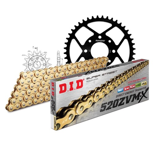Did motorcycle chain - set, steel