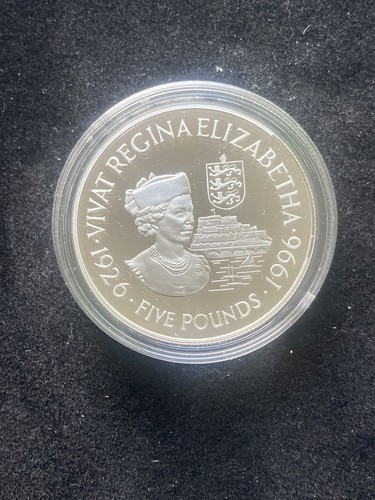 Guernsey 1996 silver - £5,